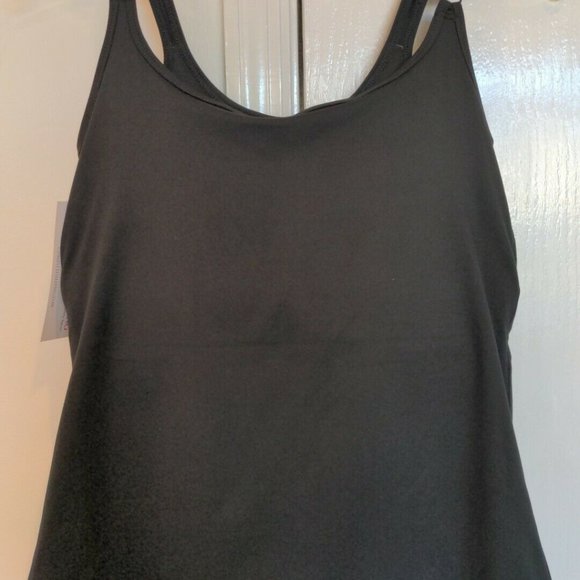 Mastectomy Camisole with Integrated Prosthetics, Large w D Cup, New, Black, NWT - Picture 5 of 7